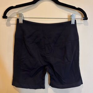 Black Women's Athletic Bike Shorts